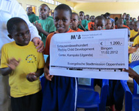 Spende für Compassion, Uganda